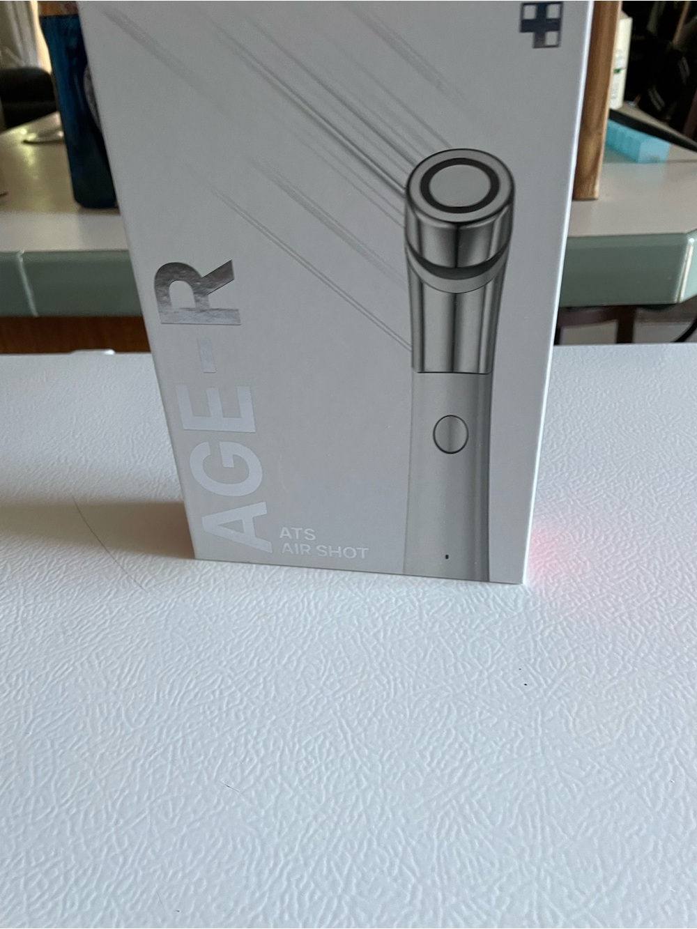 AGE-R ATS Air Shot Facial Massager — Silver